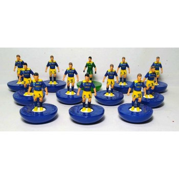 Subbuteo Andrew Table Soccer La Fiorita on classic Hasbro bases